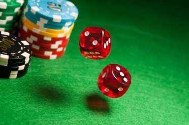 Betting interface for yoktogell live blackjack showing chip denominations and bet area